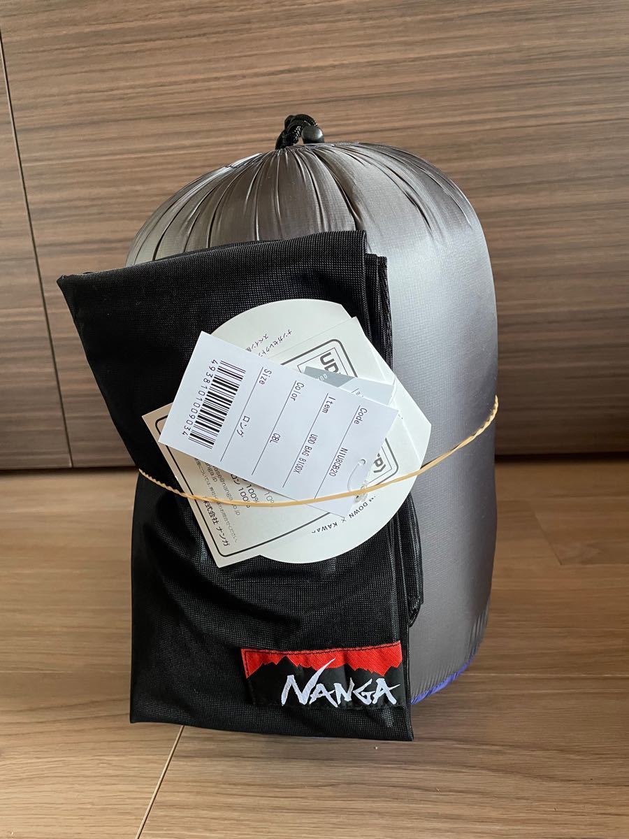ナンガ NANGA UDD BAG 810 DX ロング シュラフ 寝袋 マミー型 (未開封