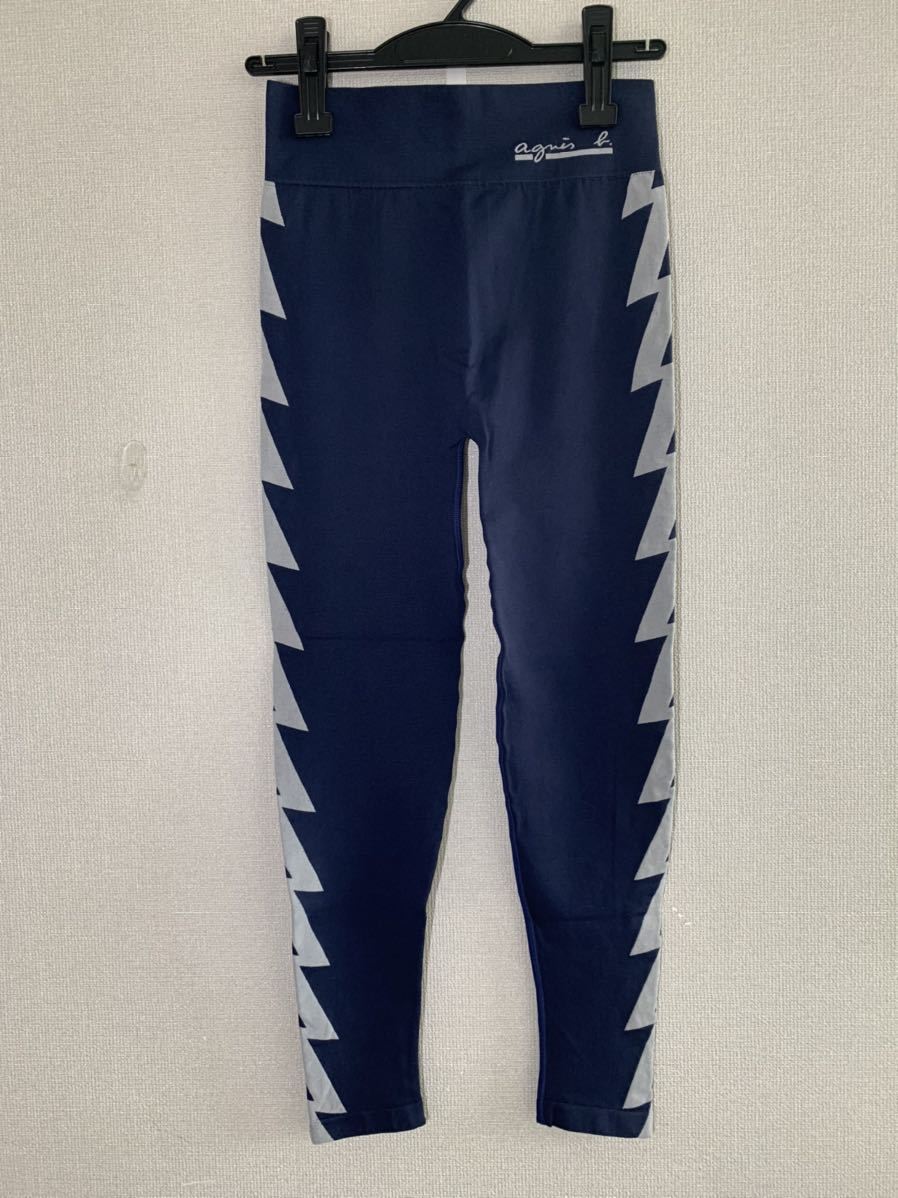  Agnes B agnes.b lightning spats navy blue new goods unused goods 