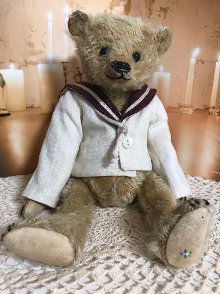 フォーゲットミーノット テディベア アンティーク 海外作家様-