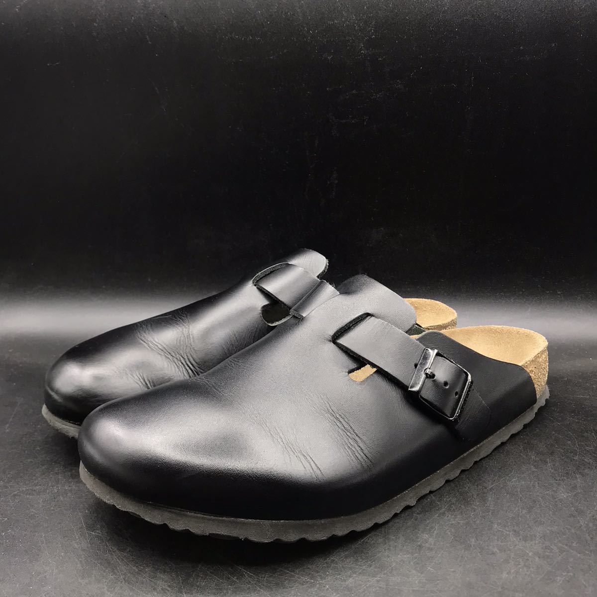 W BIRKENSTOCK ビルケンシュトック レザー サンダル BOSTON ボストン