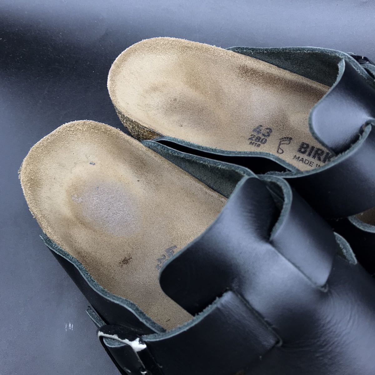 W12 BIRKENSTOCK ビルケンシュトック レザー サンダル BOSTON ボストン