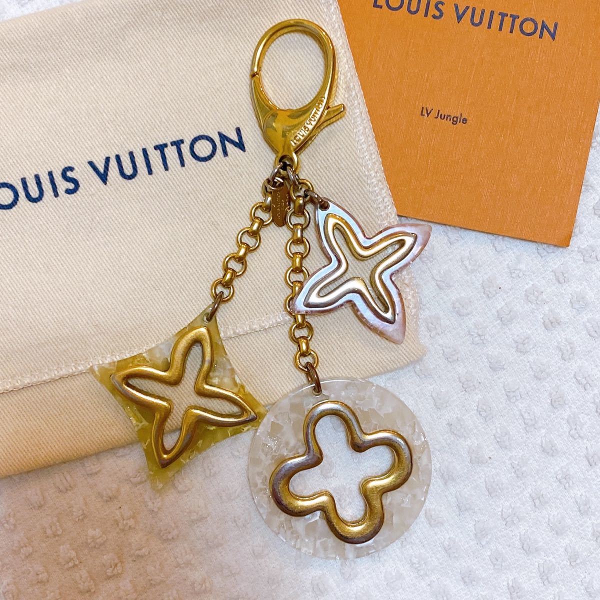 LOUISVUITTON ビジューサック アンソレンスキーホルダー