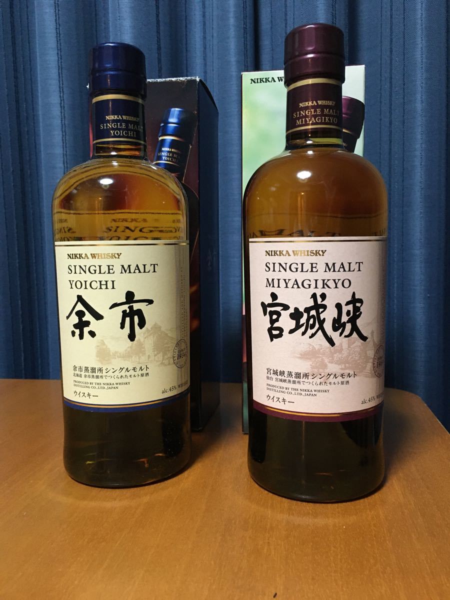 ニッカウヰスキー『余市』・『宮城峡』セット www.esakip.kapuaskab.go.id