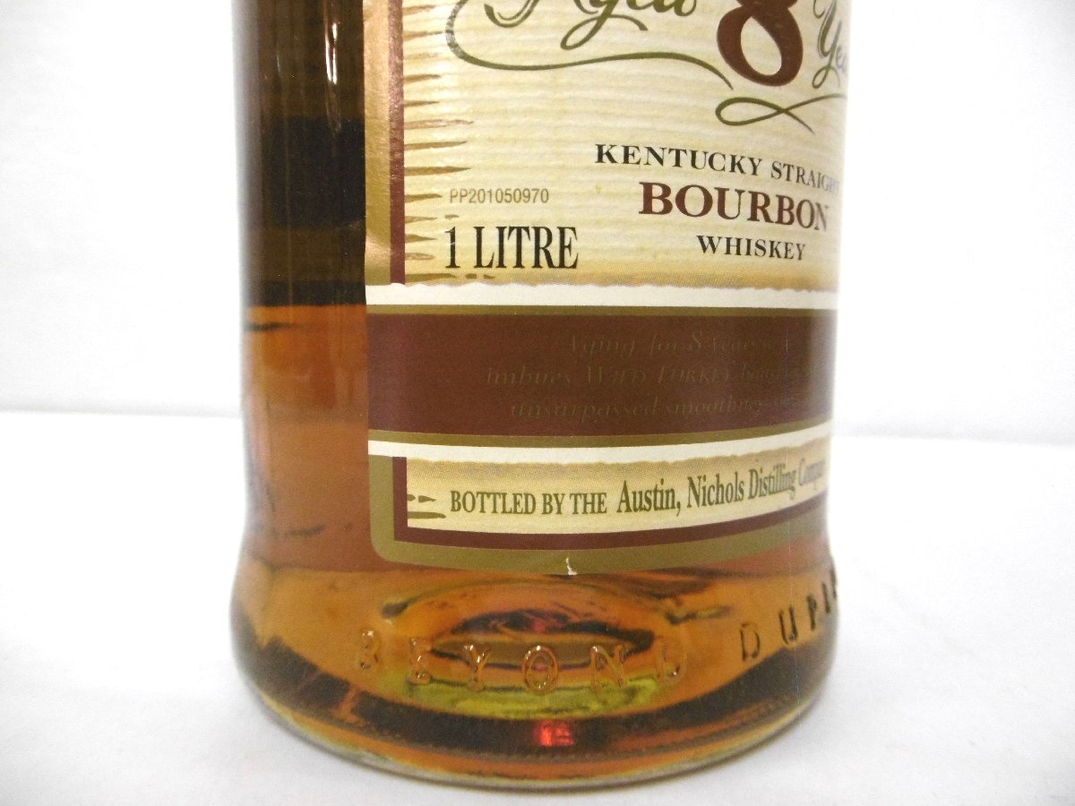 古酒 未開栓 WILD TURKEY ワイルドターキー 8年 レッド 赤 古酒 未開栓 WILD TURKEY ワイルドターキー 8年 レッド 赤
