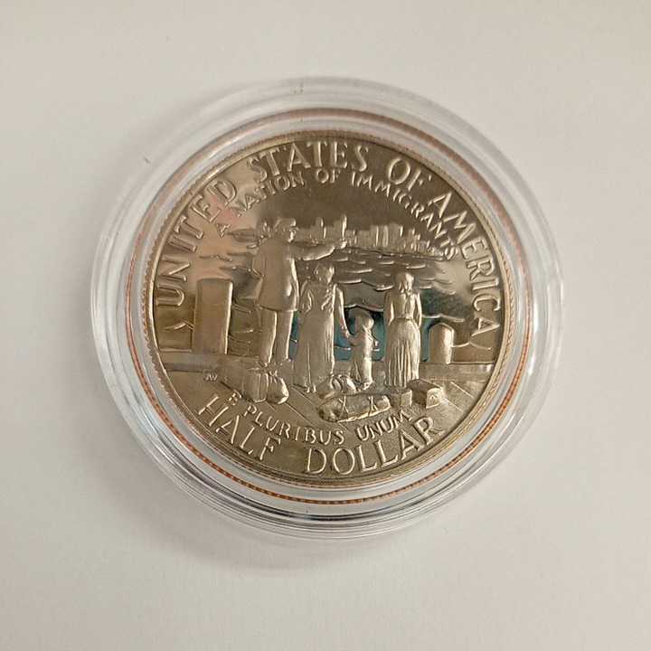【外国硬貨】アメリカ 1986年 ハーフダラー銀貨 プルーフ 管理1330 S_画像2