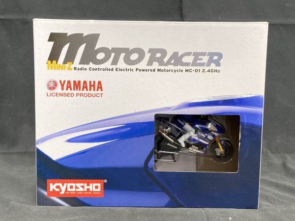 0402-1058ST⑫1859 KYOSHO 京商 YAMAHA ヤマハ MINI-Z Moto Racer ミニッツ モト レーサー MC-01 2.4GHz Series ラジコン 付属品多数