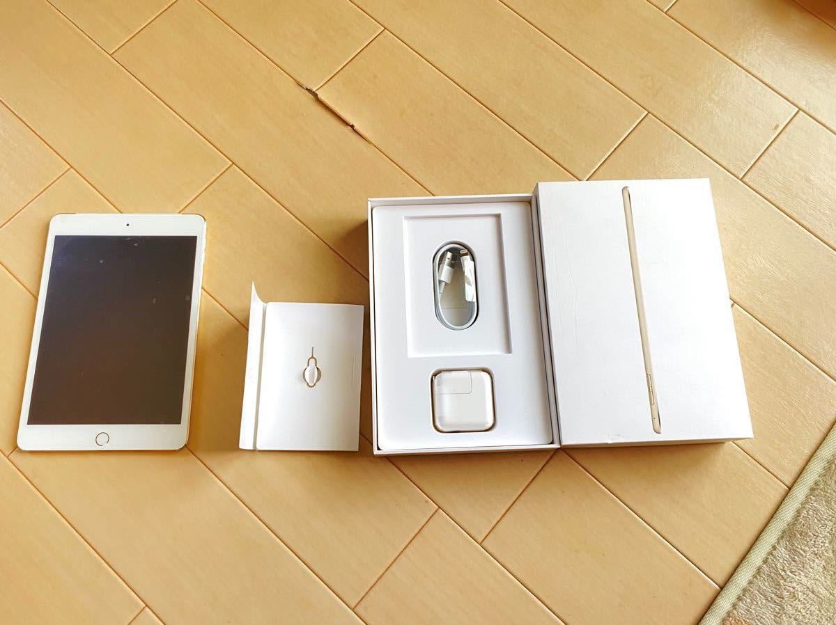 Apple iPad mini4 Cellularモデル ゴールド 16GBモデル ジャンク品
