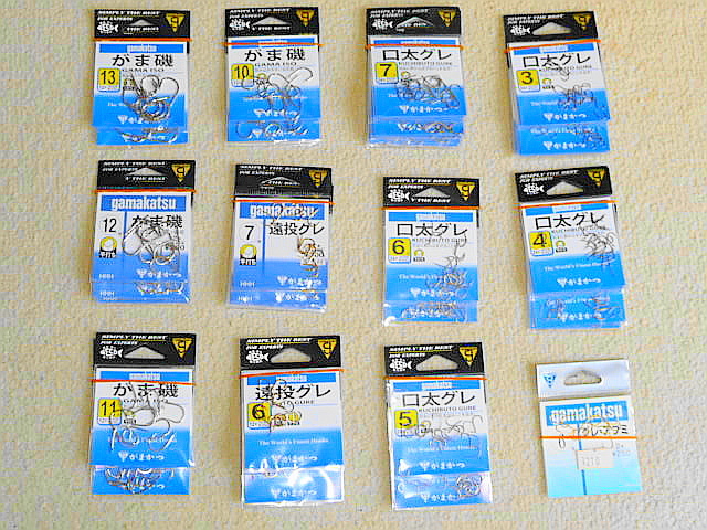【がまかつ（Gamakatsu）】≪グレ 針 ５０パック≫ 新品未使用品！沖縄～北海道送料無料！