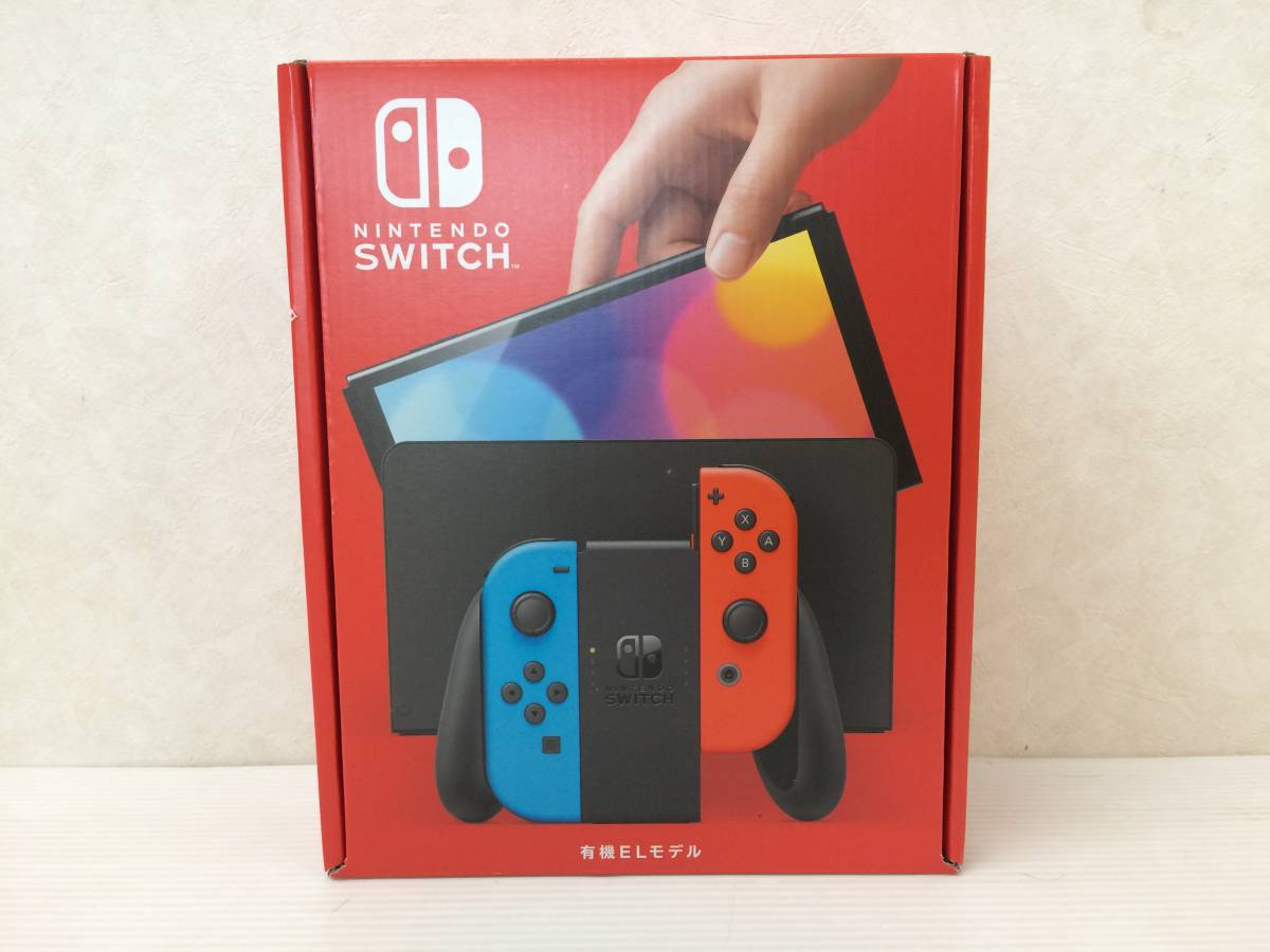 Nintendo Switch 本体 有機ELモデル Joy-Con(L) ネオンブルー/(R
