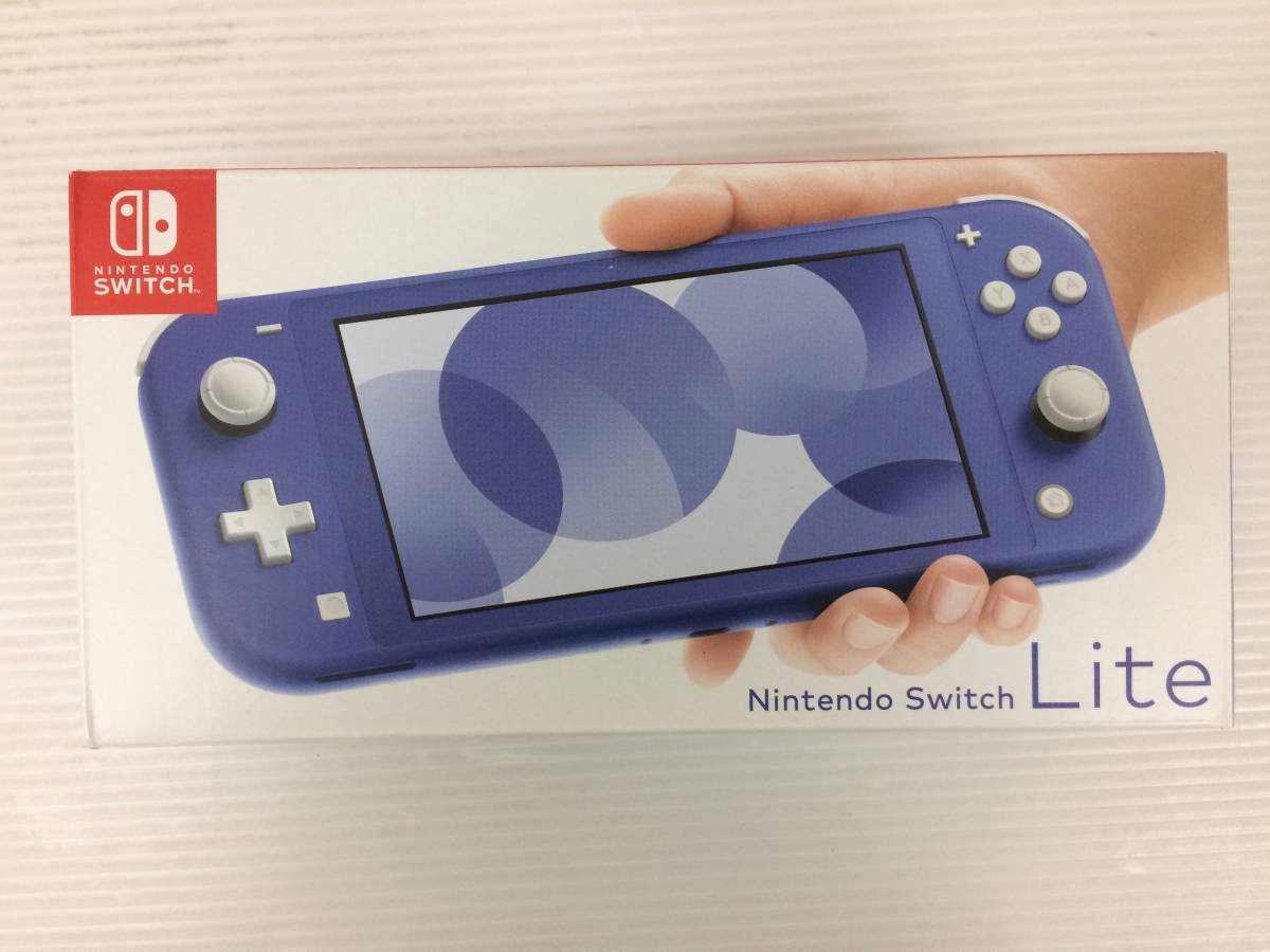 Nintendo Switch Lite ニンテンドースイッチ ライト 本体 ブルー 未