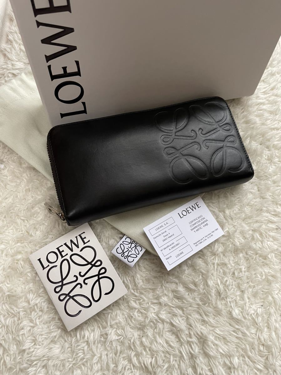 ロエベ LOEWE 長財布 箱袋あり - 長財布