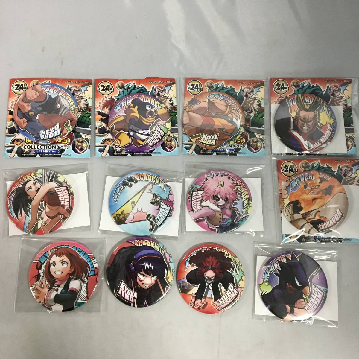 日本初の 僕のヒーローアカデミア ヒロアカ 耳郎響香 缶バッジ 10個