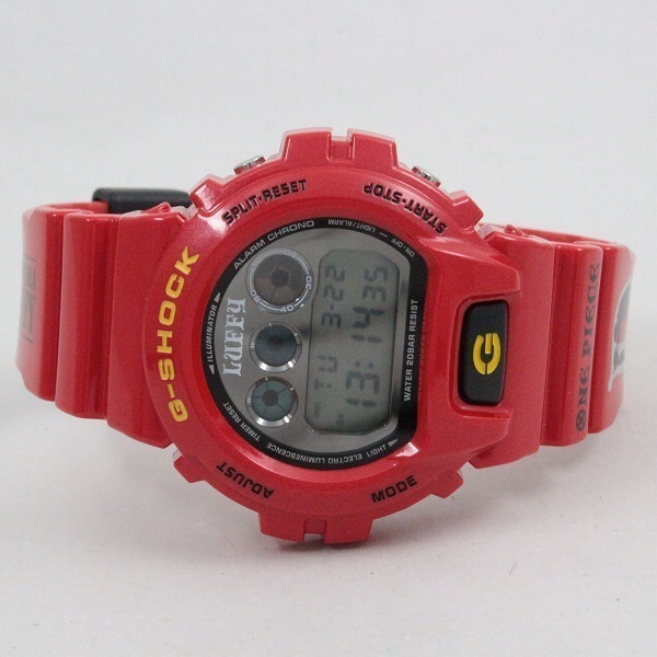 美品】カシオ G-SHOCK ワンピースコラボ モンキー・D・ルフィモデル