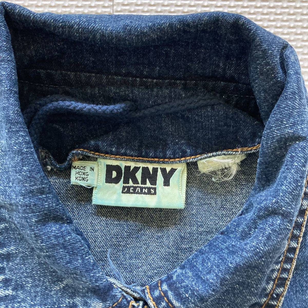 DNKY Donna Karan Denim jacket lady's 