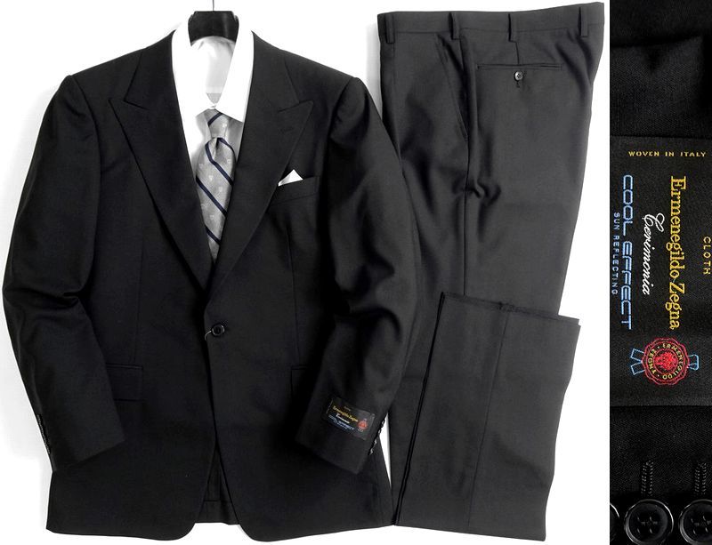 □pierre cardin ピエールカルダン 定14.3万 日本製 伊製生地 Zegna
