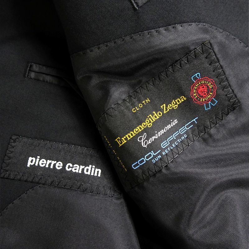 □pierre cardin ピエールカルダン 定14.3万 日本製 伊製生地 Zegna