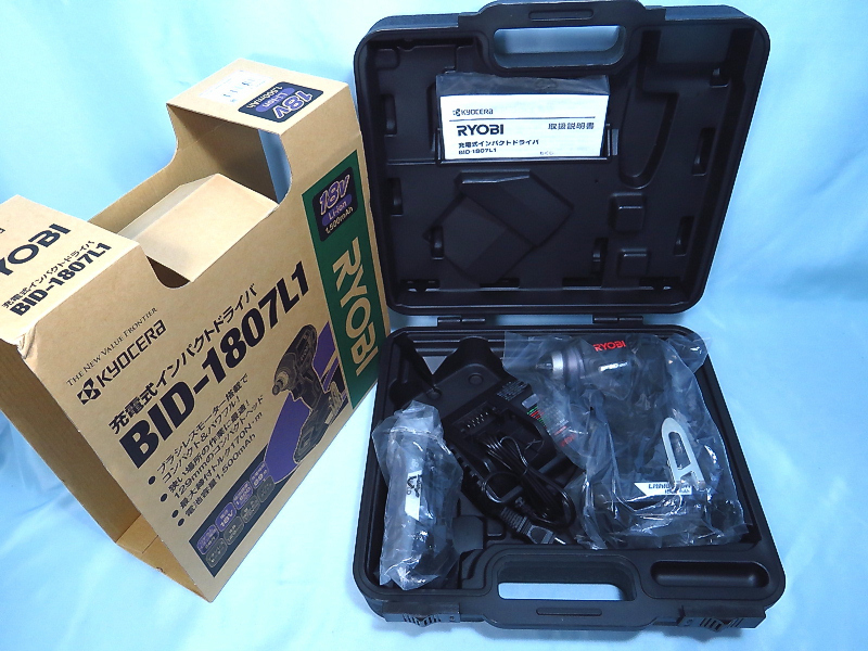 ◇未使用品◇ RYOBI/リョービ BID-1807L1 充電式インパクトドライバー