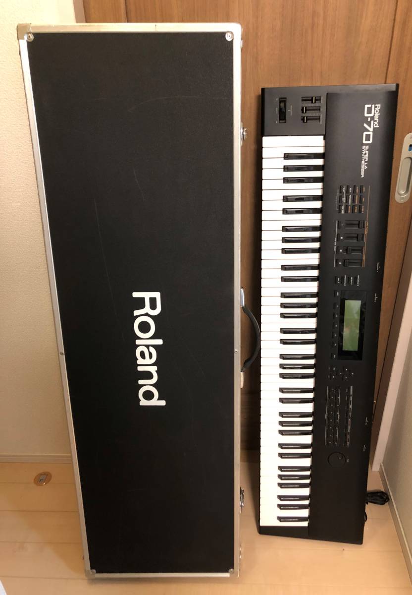 ☆超美品☆鍵盤交換明細付属☆Roland☆SUPER LA SYNTHESIZER☆D-70