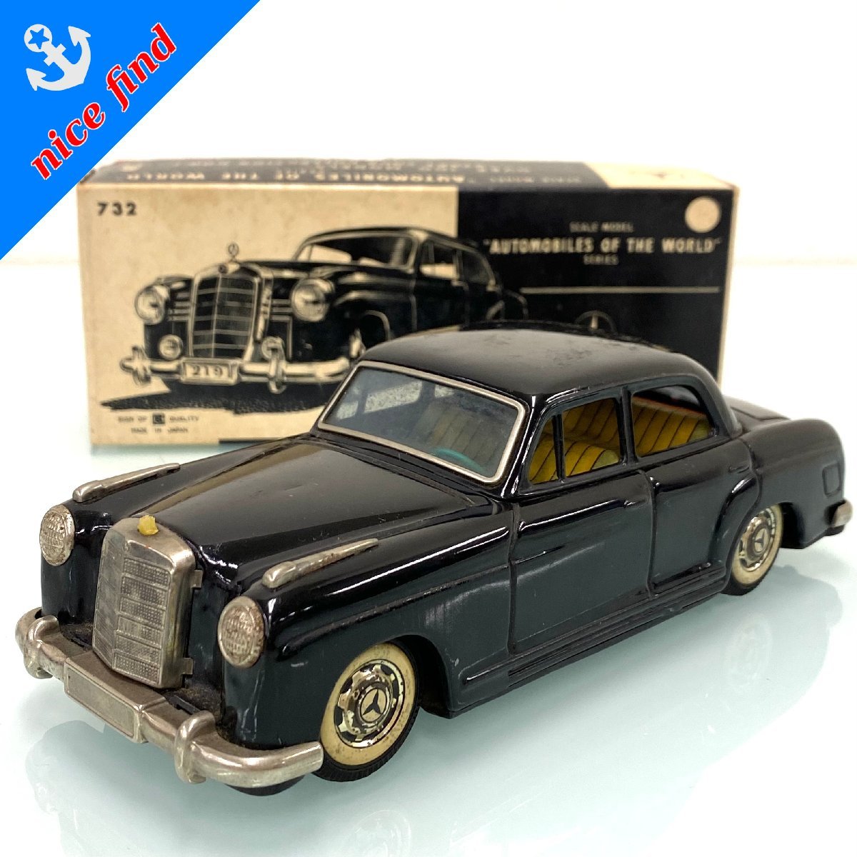 ◇萬代屋 バンダイ◇メルセデスベンツ Mercedes Benz 219 ブラック 黒