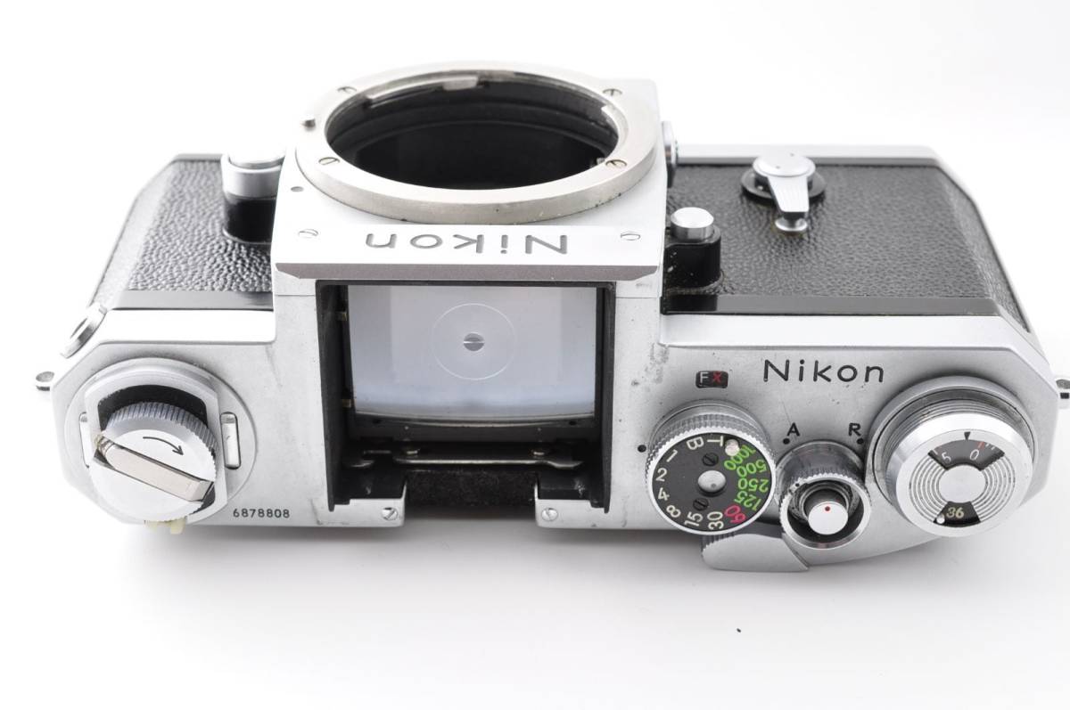 Nikon FTN Photomic 35mm SLR Film Camera Body + Non-Ai F/1.4 MF Lens_画像4