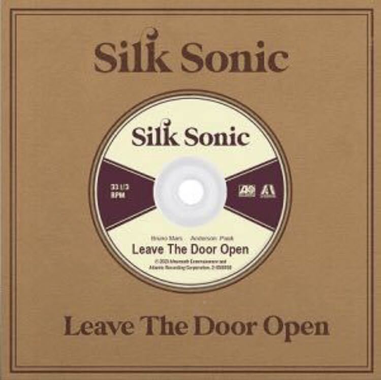 silk sonic Leave The Door Open CD ブルーノマーズ アンダーソン
