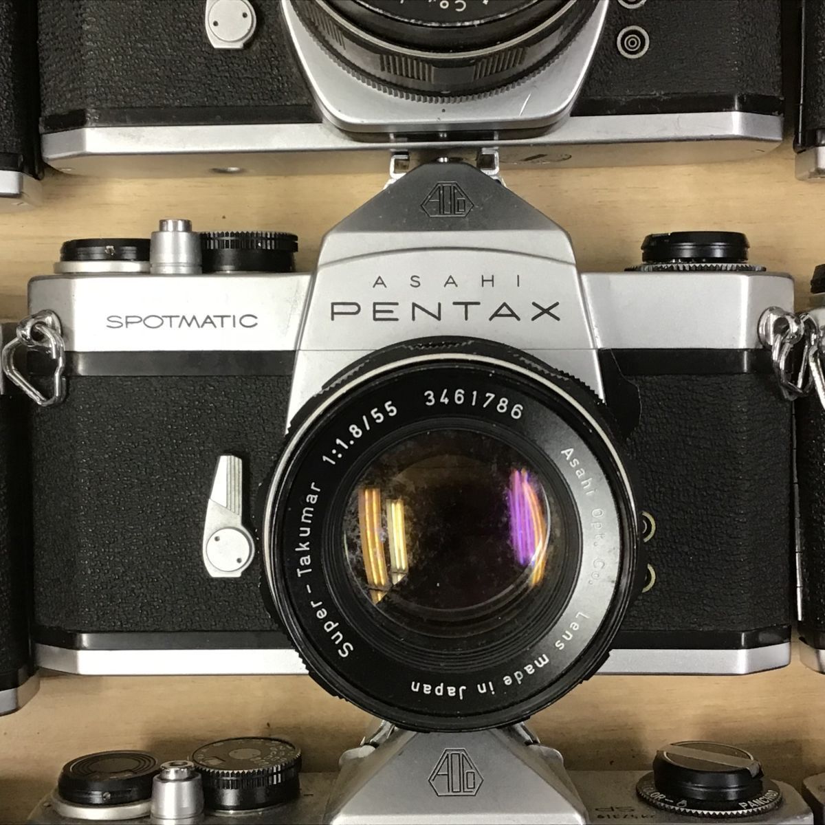 Pentax M42マウント SPF SV ESⅡ + レンズ 1.8/35 1.4/50 他 一眼レフ 15点セット まとめ ●ジャンク品 [3872TMC]_画像6