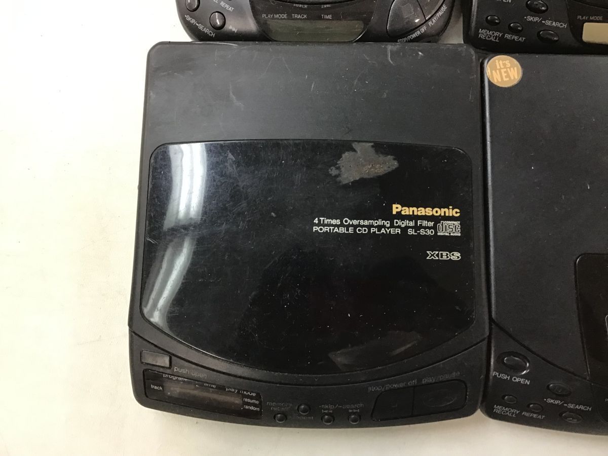 Panasonic SL-S350C SL-S30 SL-S300 ポータブルCDプレーヤー 4点セット ...