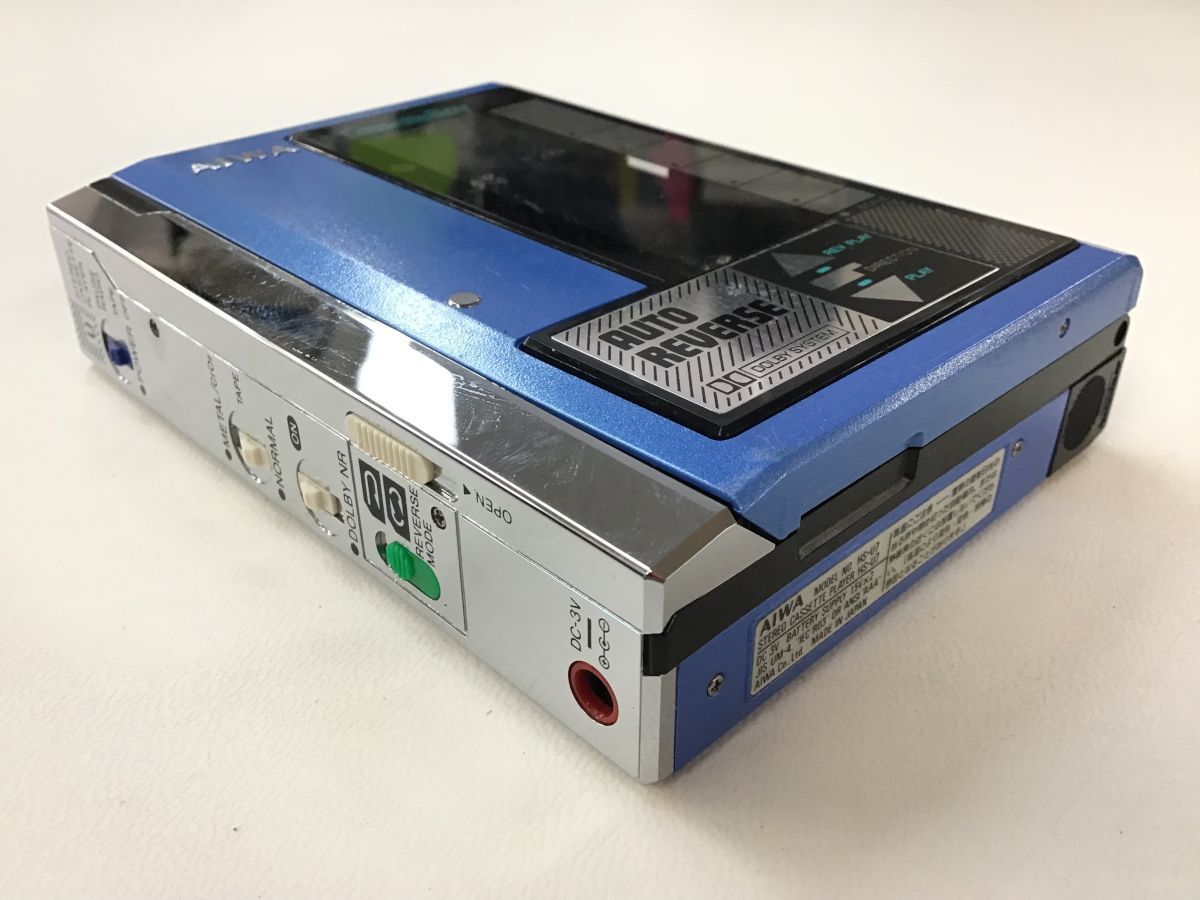 AIWA CassetteBoy HS-U7V カセットプレーヤー・カセットボーイ◆ジャンク品 [9840JW]_画像4