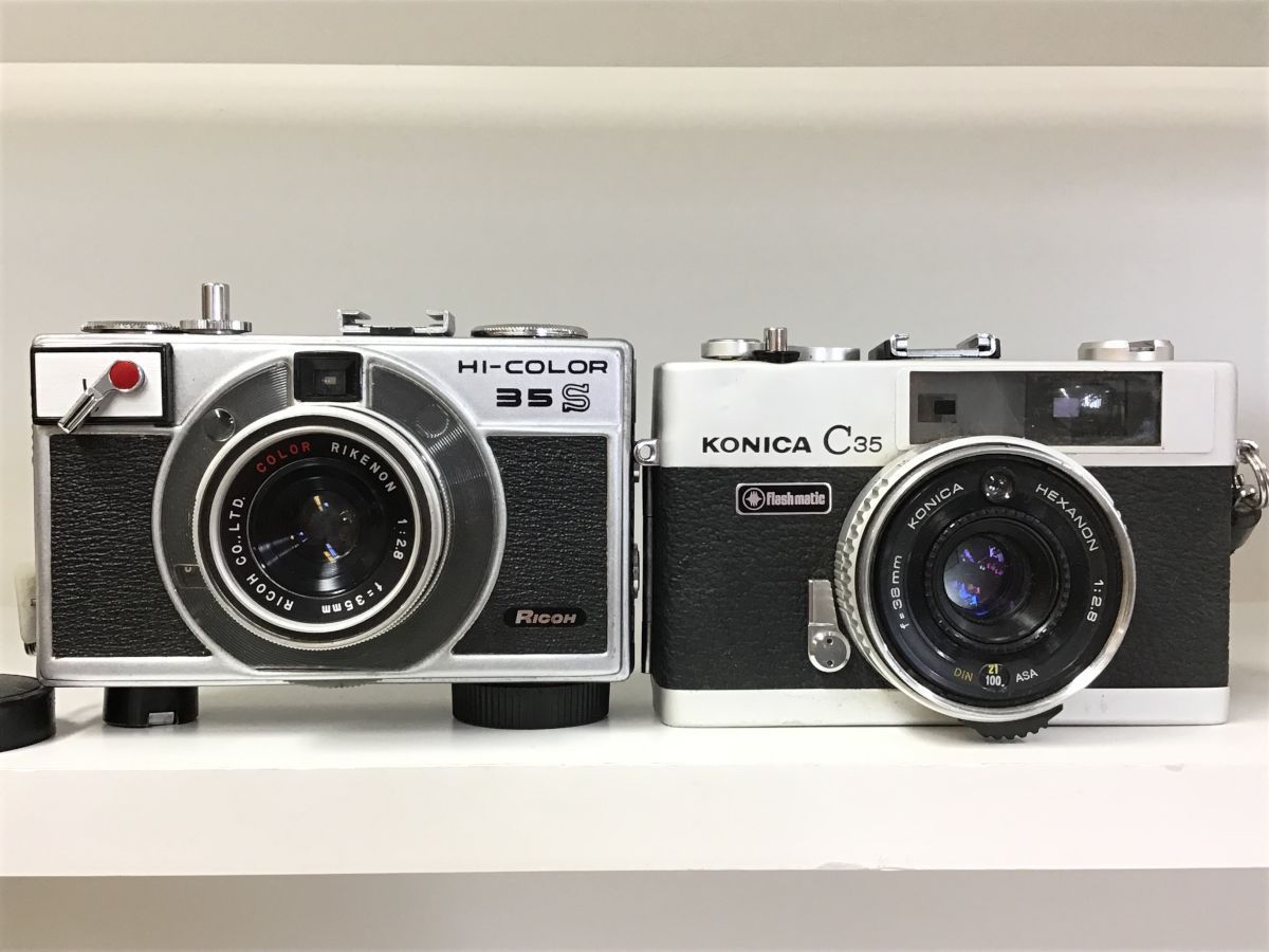 Konica C35 , EYE , Ricoh 500G , A-2 , Hi Color 35S 他 レンジファインダー 15点セット まとめ ●ジャンク品 [3850TMC]_画像7