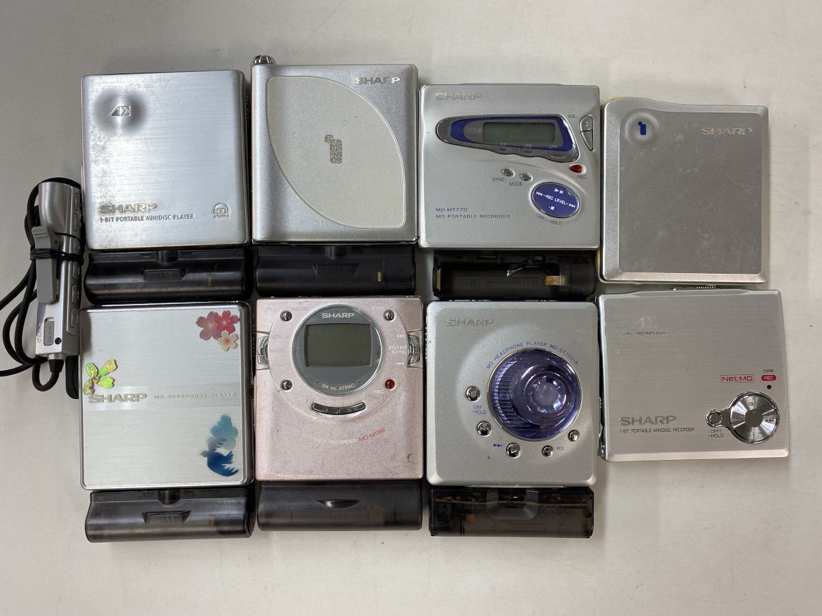 SHARP MD-MT770 MD-MT66 IM-DR80-S MD-DS8-H シャープ RECORDING 他