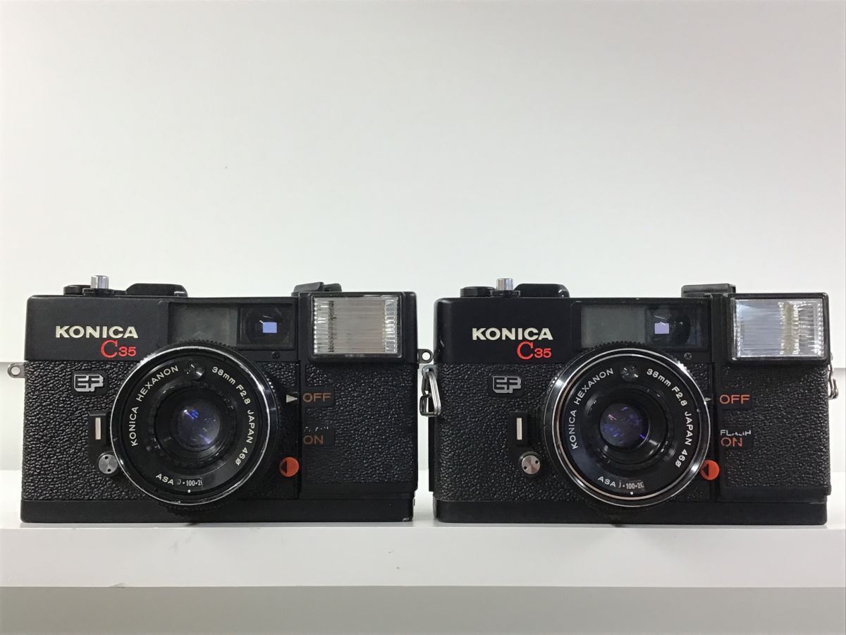 KONICA C35 EF , C35 AF , C35 AF2 他 コンパクトフィルムカメラ 12点セット まとめ ●ジャンク品 [3860TMC]_画像3