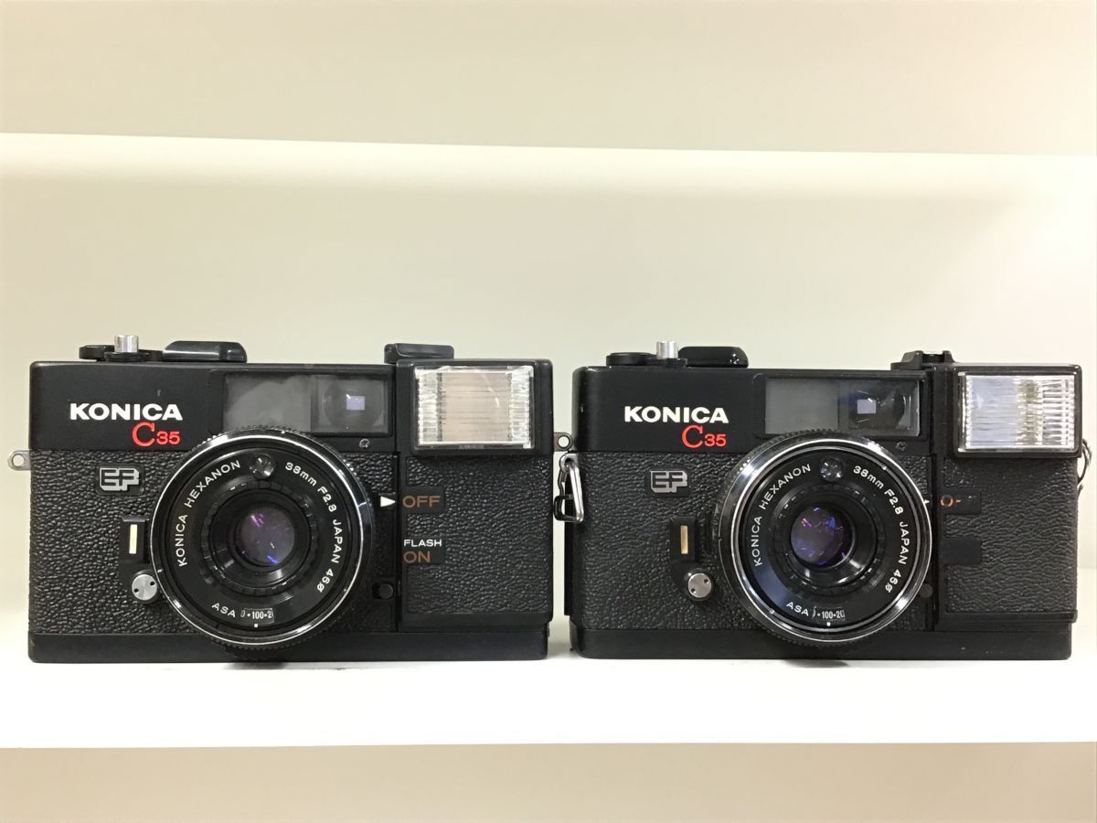 KONICA C35 EF , C35 AF , C35 AF2 他 コンパクトフィルムカメラ 12点セット まとめ ●ジャンク品 [3860TMC]_画像8