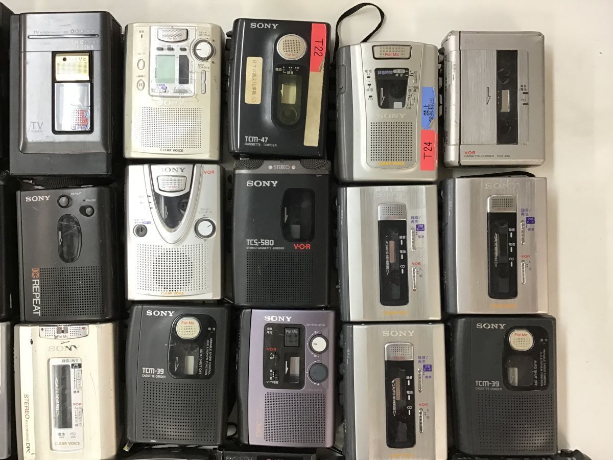 SONY TCS-580 TCS-100 TCM-450 ソニー 他 カセットレコーダー 28点