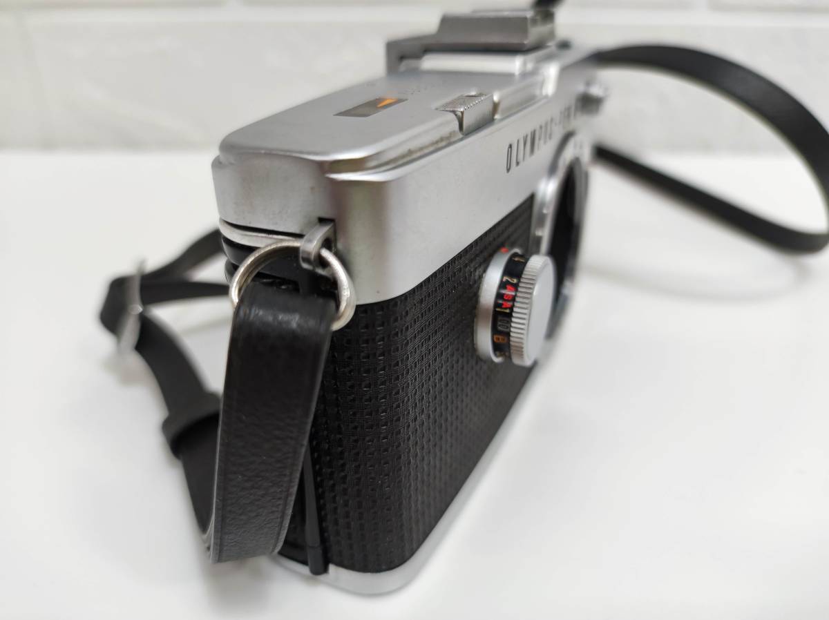 OD-1003 OLYMPUS オリンパス PEN-F F.Zuiko Auto-S 1.8 38mm フィルムカメラ シャッター 確認済み 美品 1000円スタート！_画像8