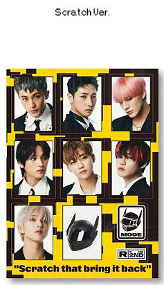 NCT DREAM GLITCH MODE Scratch Ver.. go in goods sticker photo card set folding poster 3 point set 