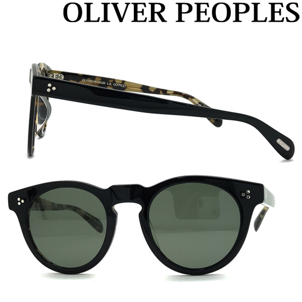 OLIVER PEOPLES サングラス ブランド オリバーピープルズ LEWEN グリーンブラック 0OV-5453SU-13099A