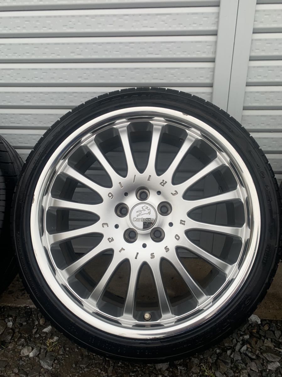 carlsson カールソン CR1/16 18インチ PCD100 5穴 20年製タイヤ付