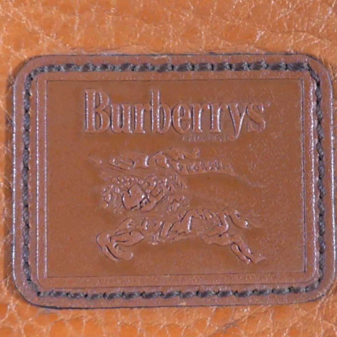 即決★BURBERRYS★オールレザービジネスバッグ バーバリー メンズ 茶 キャメル 本革 ブリーフケース 本皮 通勤 出張 カバン A4 鍵付き