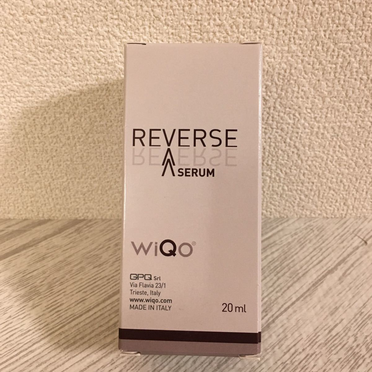 ラスト1点※【新品未使用】WiQo リバースセラム Reverse Serum(最強の
