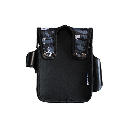 2段腰袋 PW-80 黒 ハーネス安全帯対応 軽量 丈夫 ウエストバッグ 工具袋_画像2