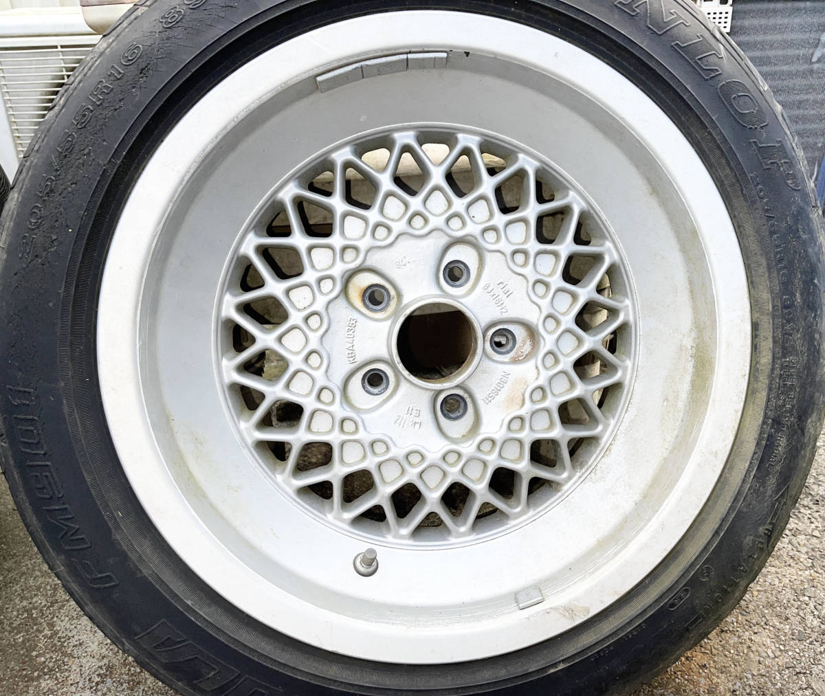 RIAL BBS 16インチ ベンツ 引き取り限定 レストアベース 8J 希少品