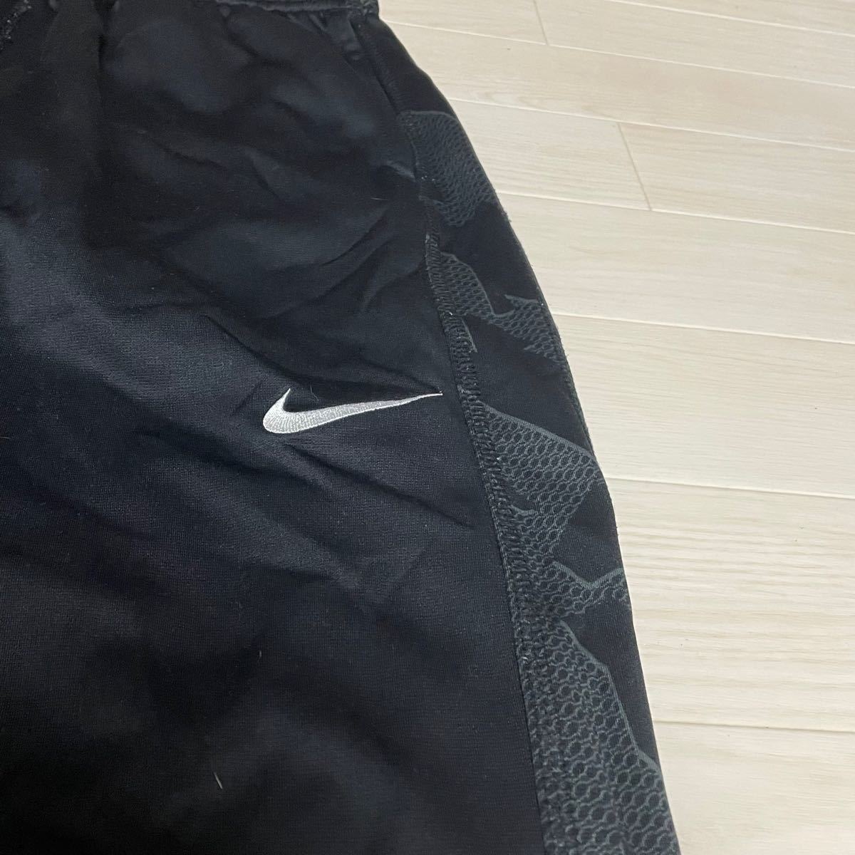 NIKE ナイキ THERMA FIT セルマフィット　ジャージ　ジャージパンツ　裏起毛　黒　ブラック　スポーツウェア　メンズ　L