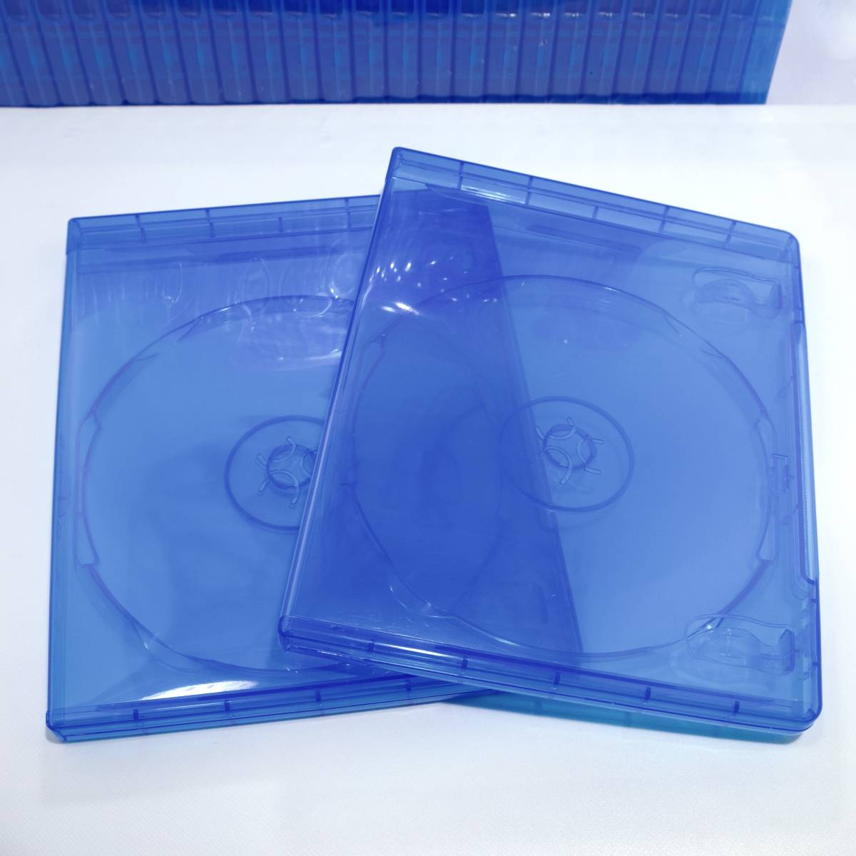 ２個セット☆ブルーレイディスクケース 標準サイズ Blu-ray 1枚収納　サンワサプライEZ2-FCD055 ＜ケース交換用に！＞