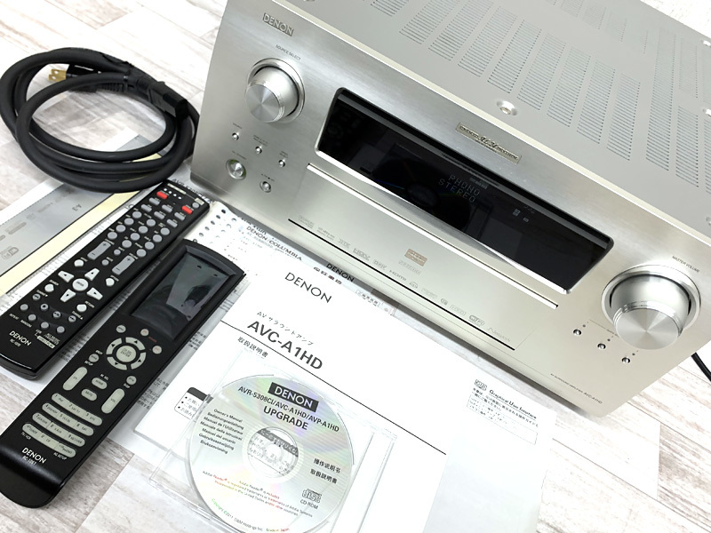 □DENON AVC-A1HD 最上級 AVサラウンドアンプ WiFi USB リモコン □DENON AVC-A1HD 最上級 AVサラウンドアンプ WiFi USB リモコン