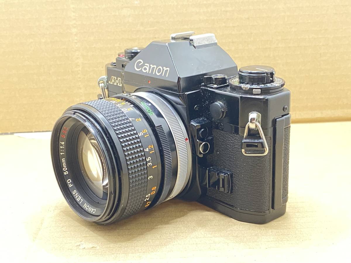 ★ H240032 キャノン CANON A-1 FD 50mm f/1.4 S.S.C.★_画像2