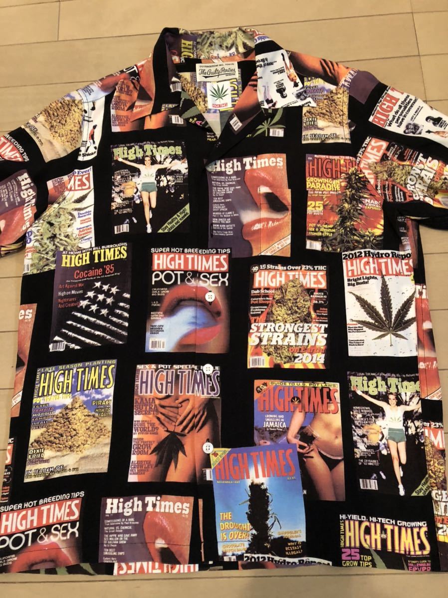 WACKO MARIA×HIGH TIMES ワコマリア ハイタイムズ XL kazaguruma.or.jp