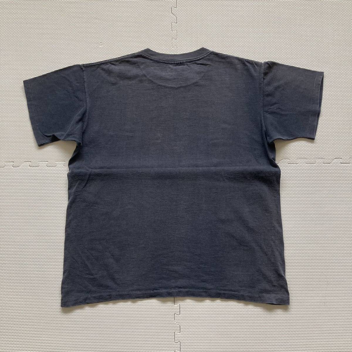 90's TRINITY PRODUCT USA製 半袖Tシャツ ライオン デカプリント L_画像2