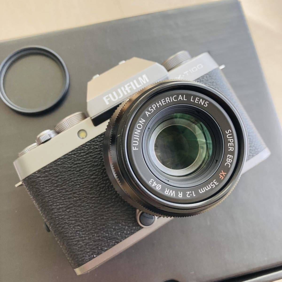FUJIFILM X-T100 FUJINON XF35mm F2レンズセット | fgvagri.com