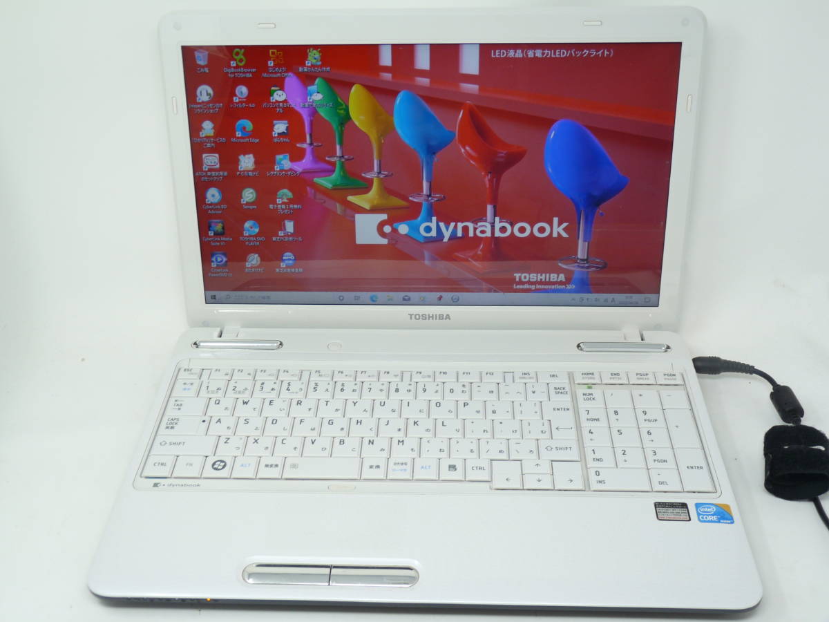 Windows10 【TOSHIBA dynabook T350/46BW】Corei5/メモリ4GB/新品SSD ...