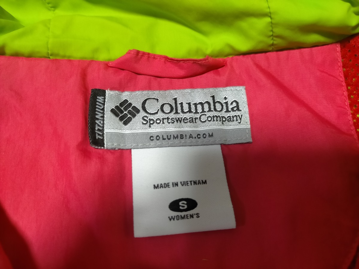 最終価格　コロンビア ウィンドブレーカー Columbia レディース　登山　ランニング　オムニシールド